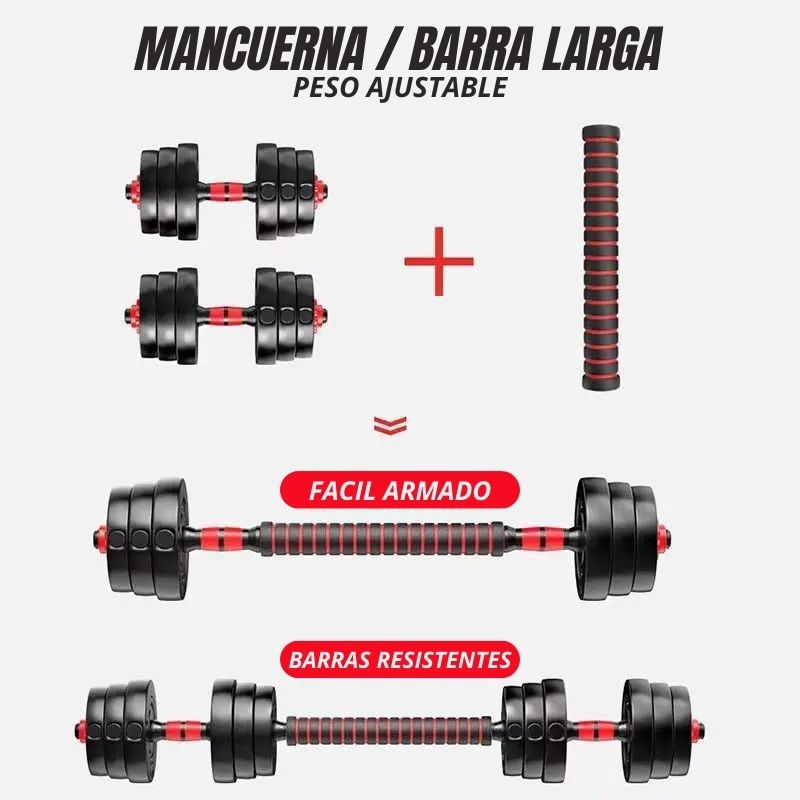 KIT MANCUERNAS 88LBS PREMIUM